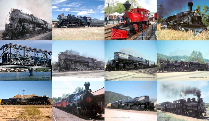 Lockett Books Calendar Catalog: Steam Locomotives